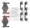 HONDA 45011360000 Accessory Kit, disc brake pads